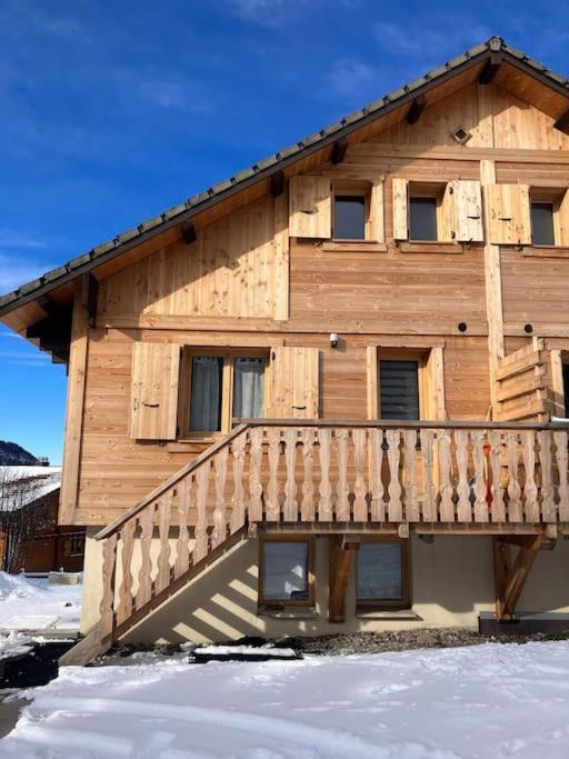 Chalet Mitoyen 6 Personnes Villa Les Carroz d'Araches Eksteriør billede